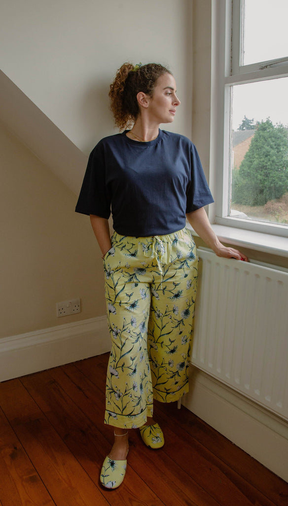 Queen of The Sun Crop Trousers