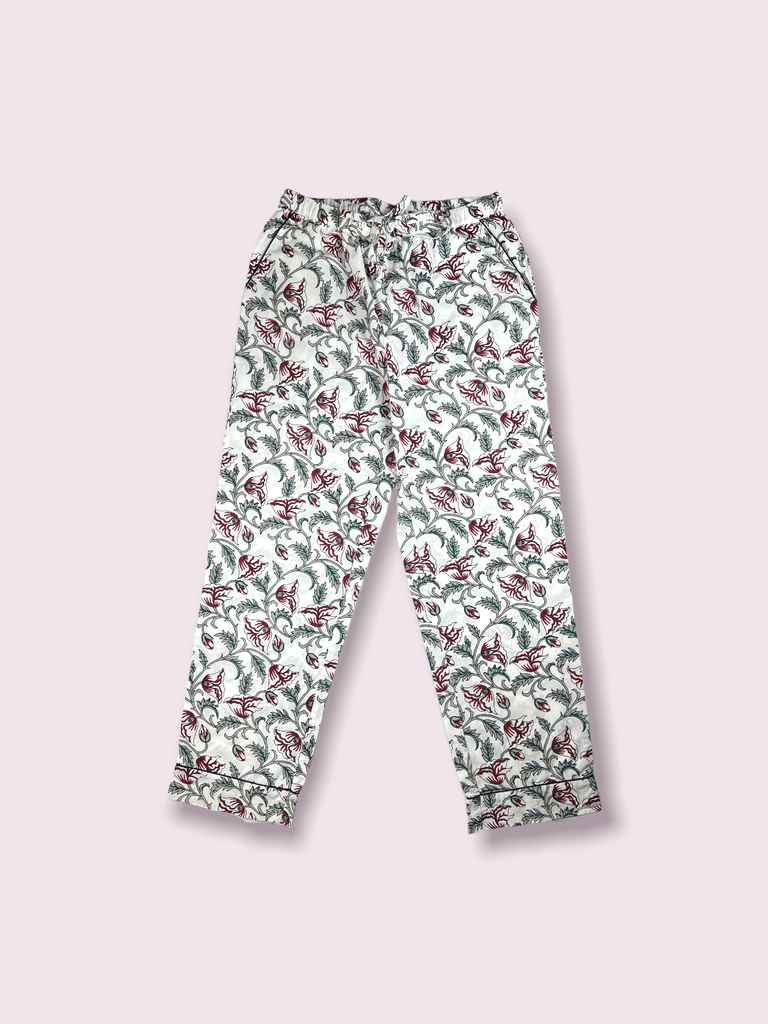 Queen of The Bloom Crop Trousers